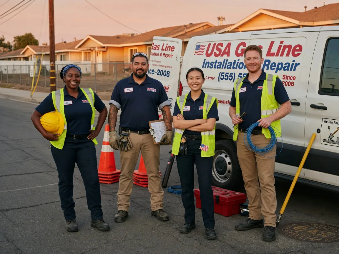 Gas Line Installation company in Winchester, TN